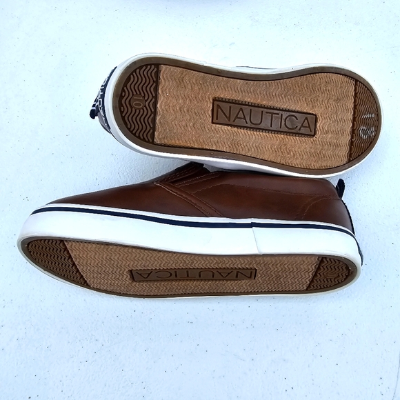 Nautical Kid's Slip-On Casual Shoe Athletic Sneaker - Sz 10 Toddler - Picture 2 of 6